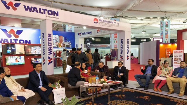 Nepalese praises Walton appliances  at Bangladesh Expo in Kathmandu